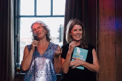 Angela Meyer and Rachael Davies photo
